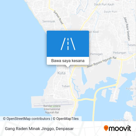 Peta Gang Raden Minak Jinggo