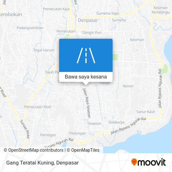 Peta Gang Teratai Kuning