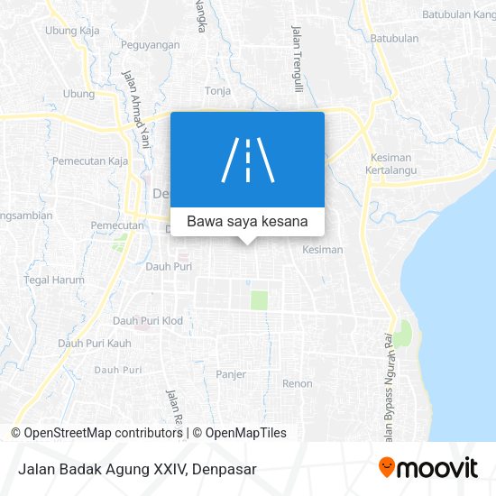 Peta Jalan Badak Agung XXIV