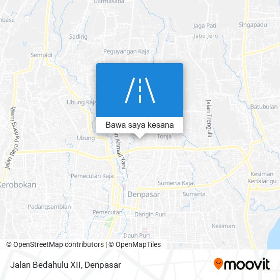 Peta Jalan Bedahulu XII