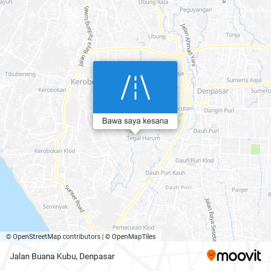 Peta Jalan Buana Kubu