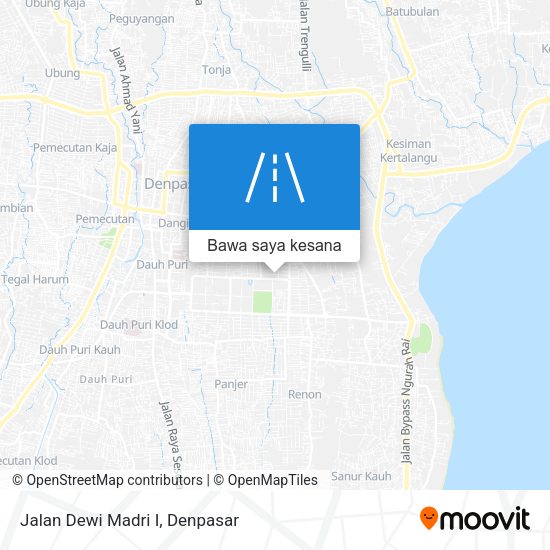 Peta Jalan Dewi Madri I
