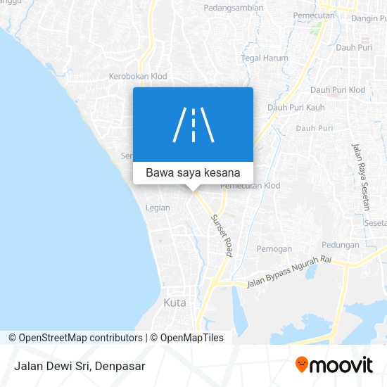 Peta Jalan Dewi Sri