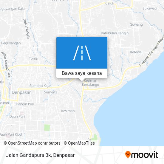 Peta Jalan Gandapura 3k