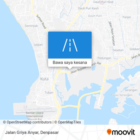 Peta Jalan Griya Anyar