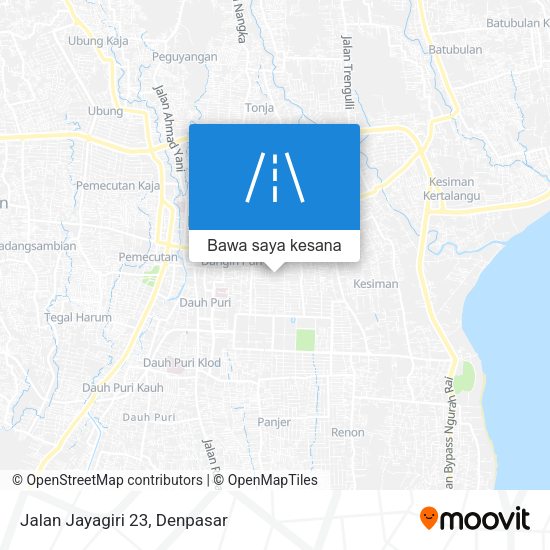 Peta Jalan Jayagiri 23