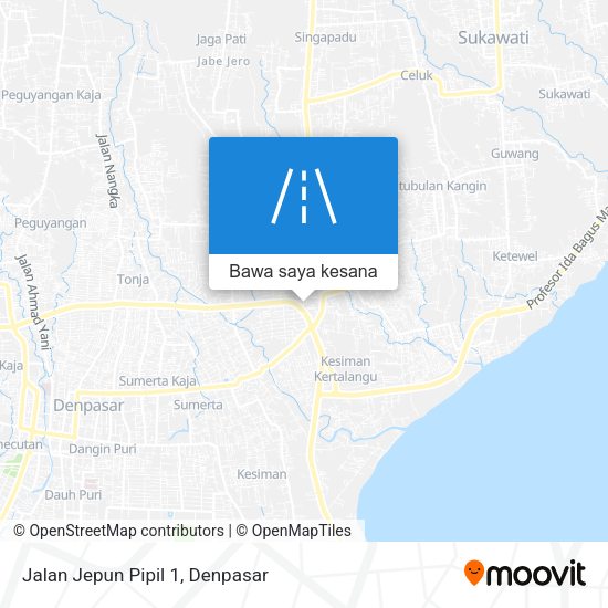 Peta Jalan Jepun Pipil 1