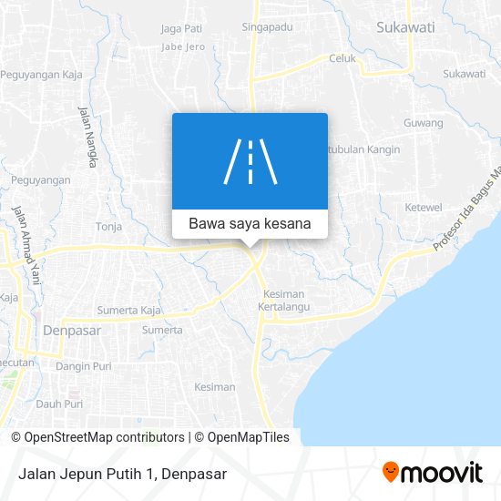Peta Jalan Jepun Putih 1