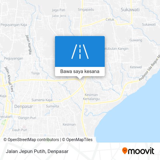 Peta Jalan Jepun Putih