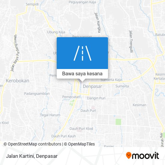 Peta Jalan Kartini