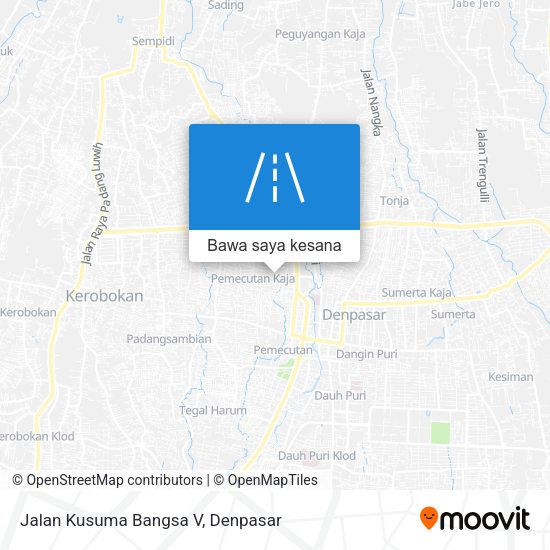 Peta Jalan Kusuma Bangsa V