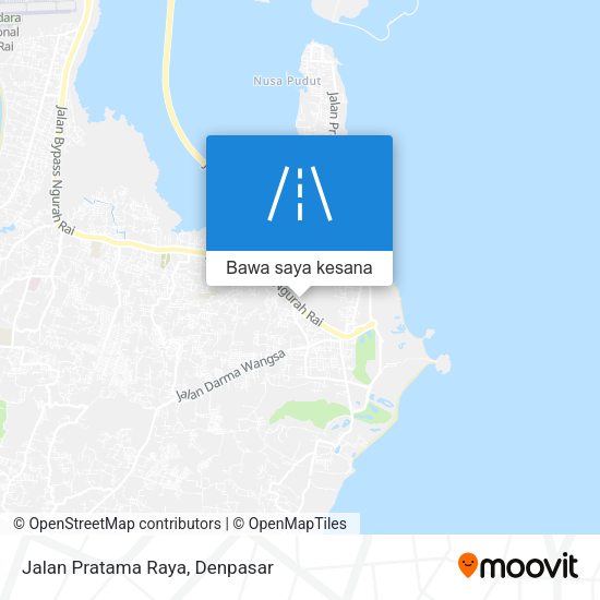 Peta Jalan Pratama Raya