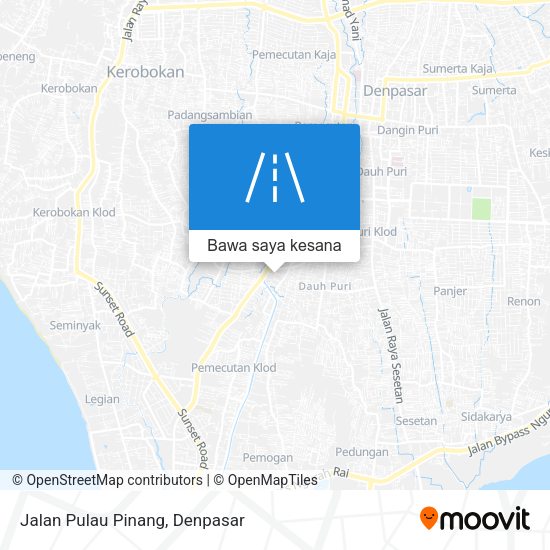 Peta Jalan Pulau Pinang