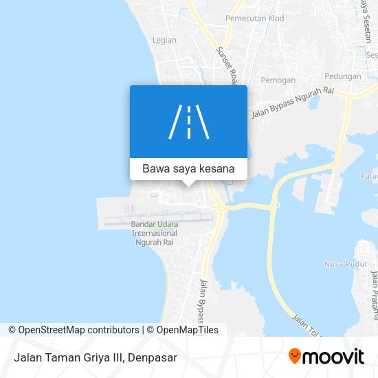 Peta Jalan Taman Griya III