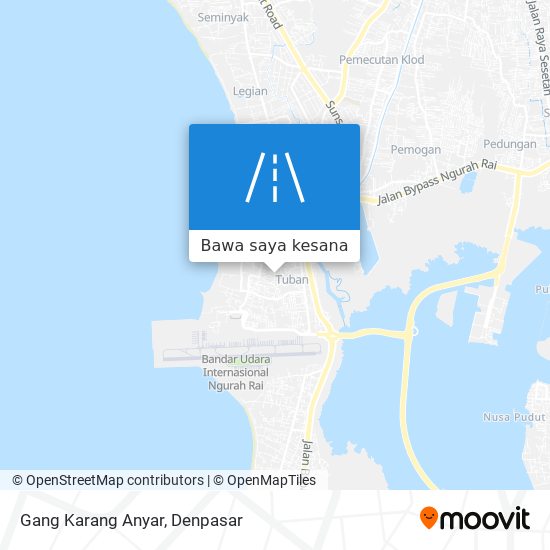 Peta Gang Karang Anyar