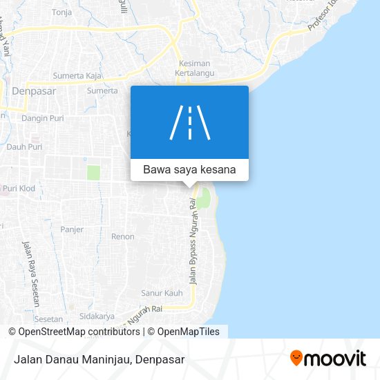 Peta Jalan Danau Maninjau