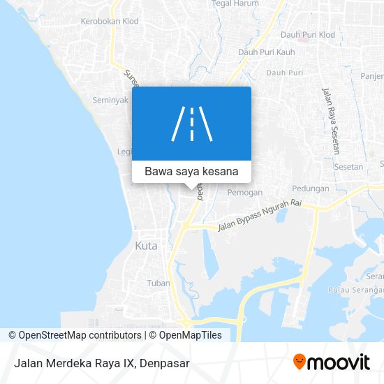 Peta Jalan Merdeka Raya IX