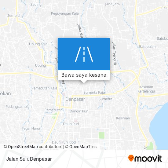 Peta Jalan Suli