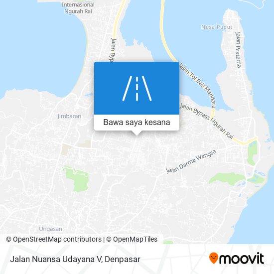 Peta Jalan Nuansa Udayana V