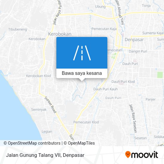 Peta Jalan Gunung Talang VII