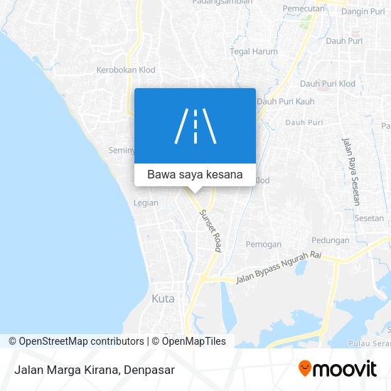 Peta Jalan Marga Kirana