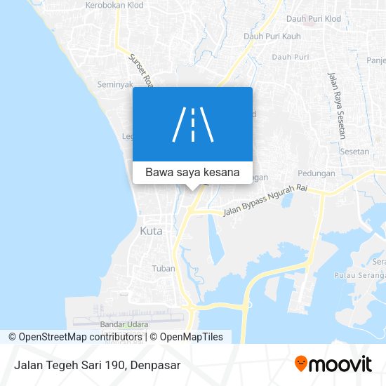 Peta Jalan Tegeh Sari 190