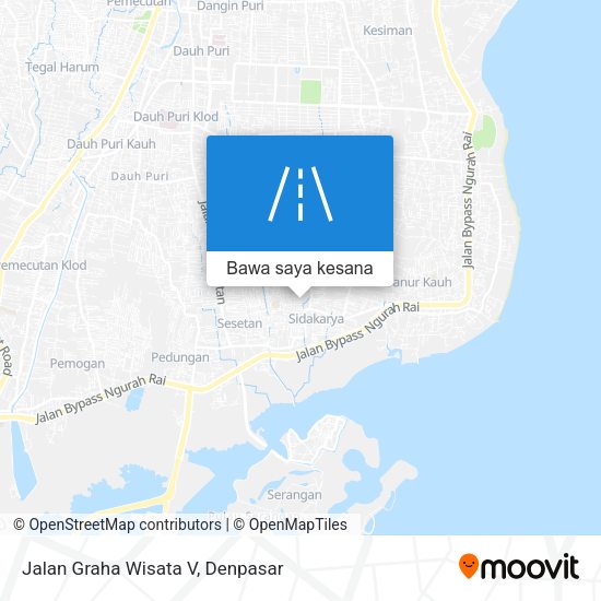 Peta Jalan Graha Wisata V