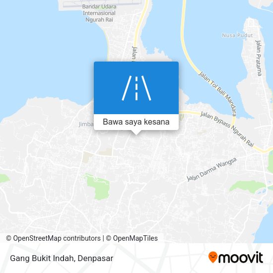 Peta Gang Bukit Indah