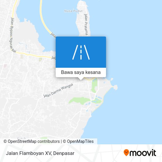 Peta Jalan Flamboyan XV