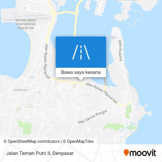 Peta Jalan Taman Putri II