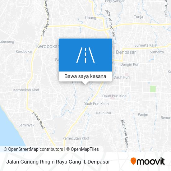 Peta Jalan Gunung Ringin Raya Gang II