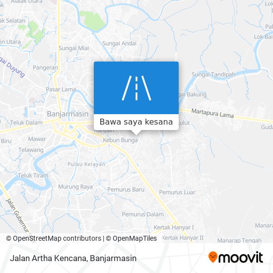 Peta Jalan Artha Kencana