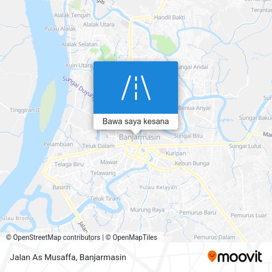 Peta Jalan As Musaffa