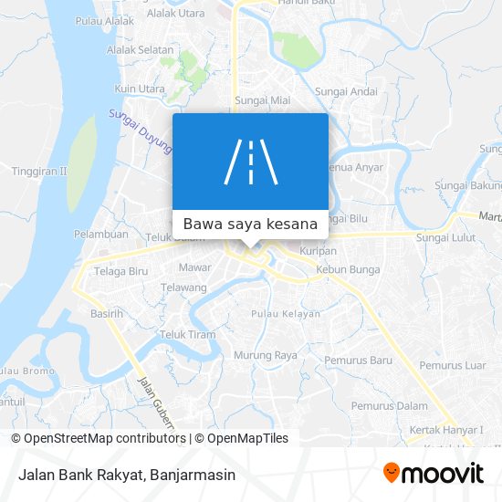 Peta Jalan Bank Rakyat