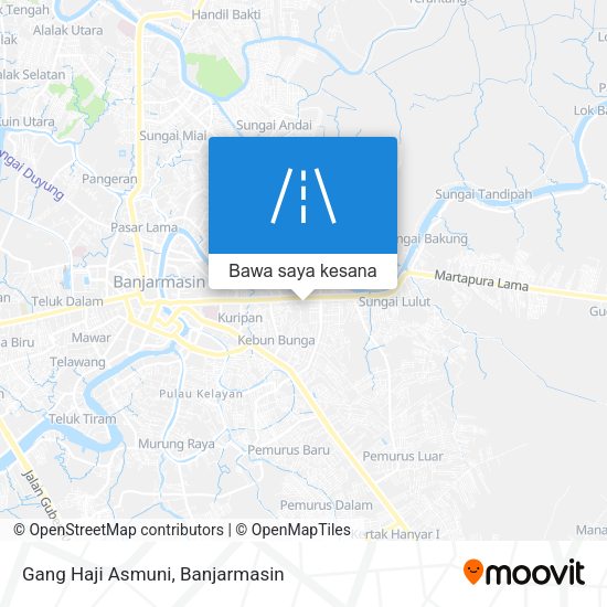 Peta Gang Haji Asmuni