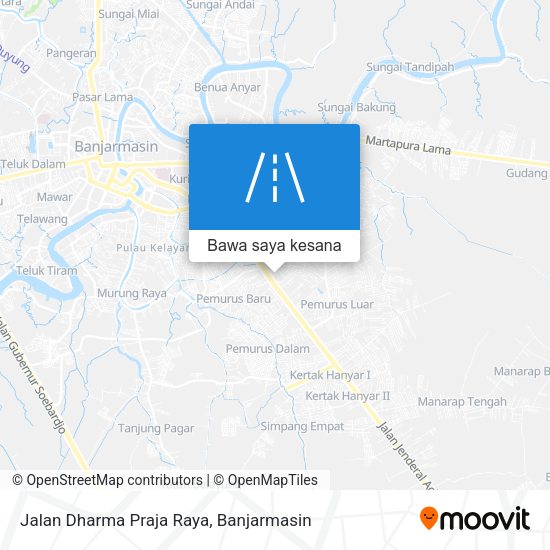 Peta Jalan Dharma Praja Raya