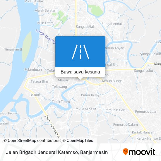 Peta Jalan Brigadir Jenderal Katamso
