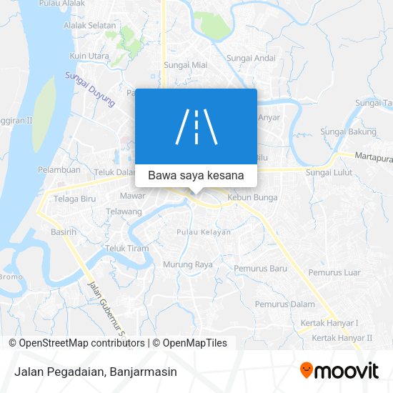 Peta Jalan Pegadaian