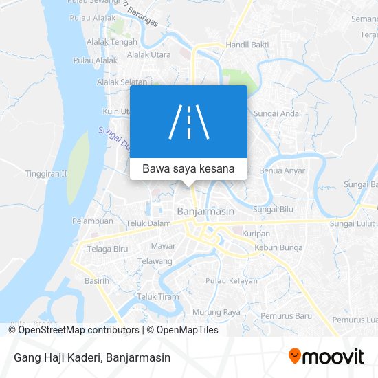 Peta Gang Haji Kaderi