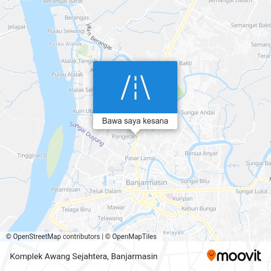 Peta Komplek Awang Sejahtera