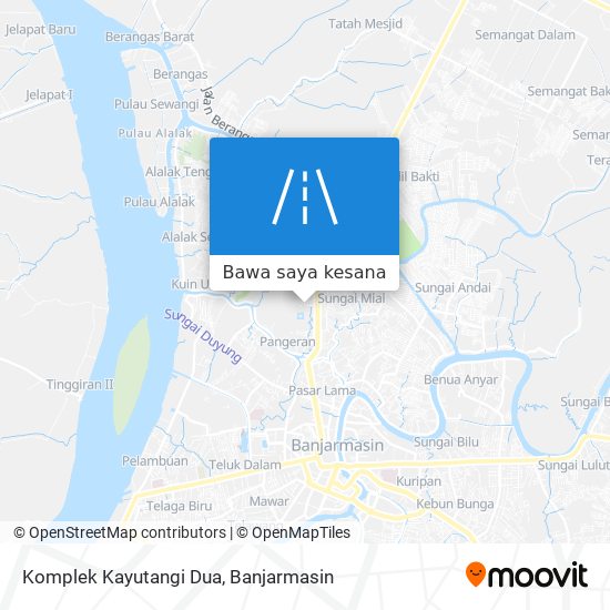 Peta Komplek Kayutangi Dua