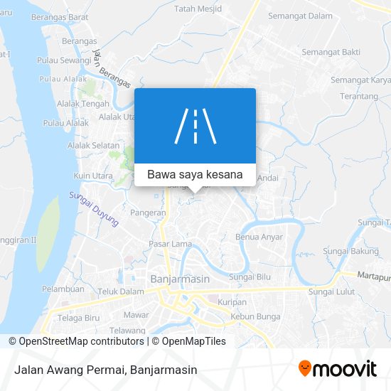 Peta Jalan Awang Permai