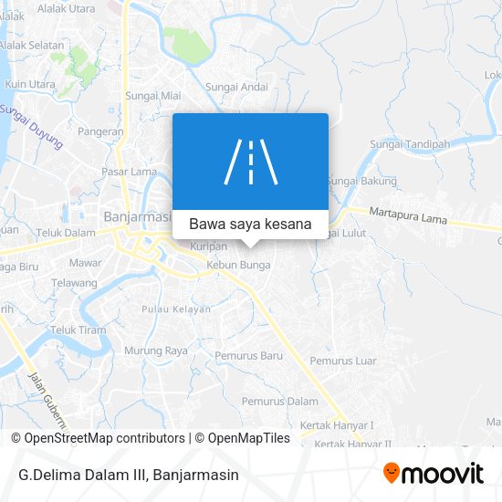 Peta G.Delima Dalam III