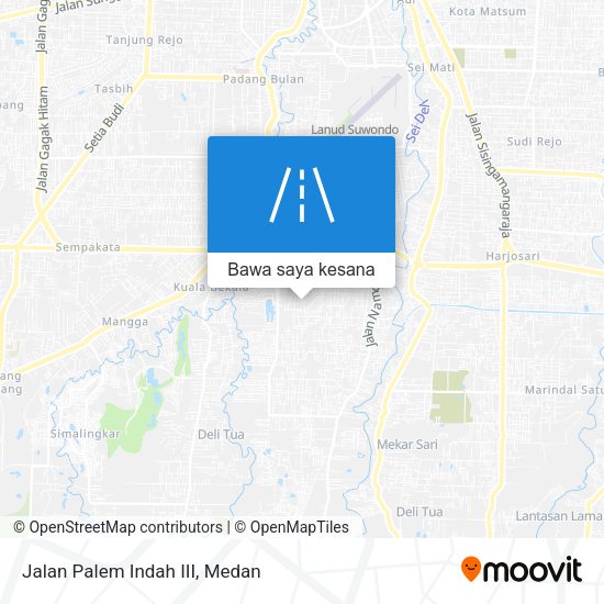 Peta Jalan Palem Indah III