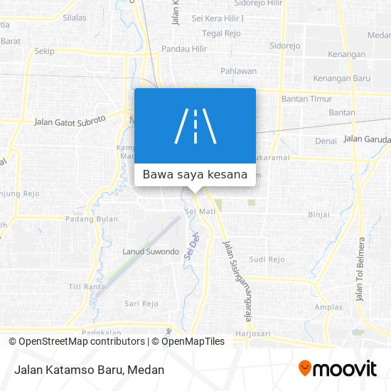 Peta Jalan Katamso Baru