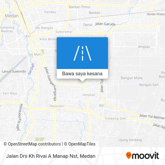 Peta Jalan Drs Kh Rivai A Manap Nst