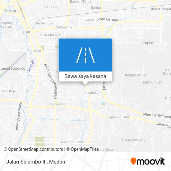 Peta Jalan Selambo III