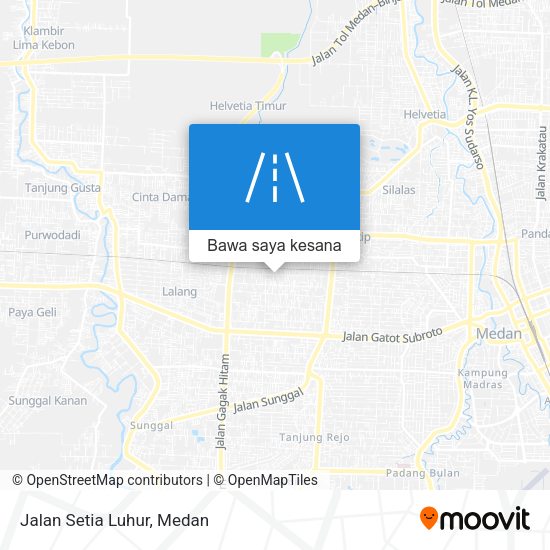 Peta Jalan Setia Luhur