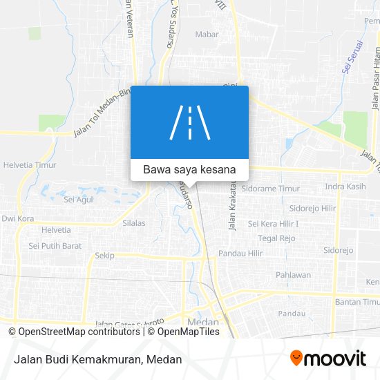 Peta Jalan Budi Kemakmuran