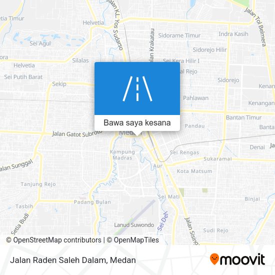 Peta Jalan Raden Saleh Dalam
